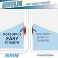 thumbnail image 3 of Mifflin Clear 3" x 4" Horizontal Plastic ID Badge Holders, 250 Pack (US Company), 3 of 6