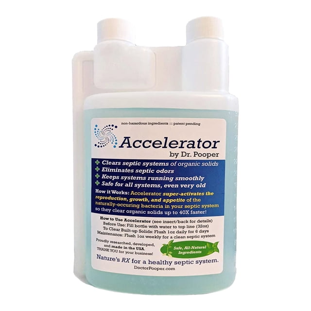 Acelerador de tratamiento de fosas sépticas Dr. Pooper 946ml