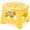 yellow, variant on ACSTEP Folding Step Stool 9 Inch, Cute Fruit Collapsible Step Stool with Handle, Non-Slip Foldable Stool Up to 300 lbs for Bathroom, Kitchen and Home, Watermelon Red