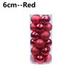 thumbnail image 3 of 24Pcs Christmas Tree Decor Ball 3/4/6cm Bauble Xmas Party Hanging Pendant Ball Ornament Decor for Home Festival Party Decor Gift, 3 of 5