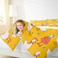 thumbnail image 5 of Feelyou Funny Rustic Duck Bedding Comforter Set for Kid, Kawaii Cartoon Goose Twin Comforter Sets, Cute Farm Animal Reversible Bedding Set, Super Cozy Room Decor, 2-Piece, 5 of 9