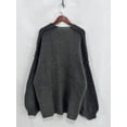 thumbnail image 4 of Womens Oversized Cardigan Sweaters 2025 Fall Long Lantern Sleeve Knit Open Front Light-Weight Sweater Dark Gray M, 4 of 6