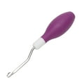 thumbnail image 1 of Latch Hook Crochet Needle, Wooden Handle Tool Bent Latch Hook for Carpet Making, 1 of 7