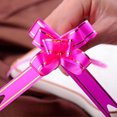 thumbnail image 3 of relayinert 10x for Organza Ribbons Pull Bows Colorful Wedding Party Floristry Car Decoration rose Red 1Set, 3 of 6