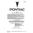 thumbnail image 4 of Detroit Iron OEM 1990 Pontiac Firebird Parts and Illustrations Catalog, 4 of 6