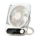 thumbnail image 2 of Ventilador portátil de pared o de pie, recargable por USB, con múltiples velocidades, ideal para viajes, hogar, oficina y dormitorio., 2 of 7