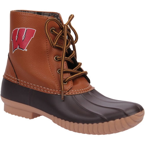 NCAA Women's Wisconsin -High Duck Boot by GERNERIC