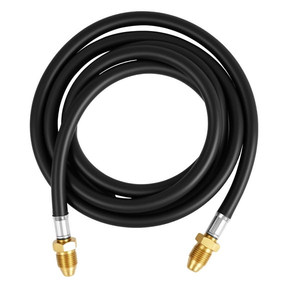 Sutowe Rubber Inert Gas Welding Hose 5/8" UNF 18RH Gas Fitting Argon Flow Hose Pressure Resistance Argon Air Regulator Welding Pipe for Carbon Dioxide Regulator