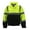 M9099 Neon Yellow, variant on Men's Class 3 Safety High Visibility Water Resistant Reflective Neon Work Jacket (Tuff-Gard - Neon Orange, XL)