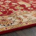 thumbnail image 6 of Mark&Day Wool Rugs, 3x12 Cochrane Traditional Dark Red Runner Area Rug, Red Beige Orange Carpet for Hallway, Kitchen, Bedroom or Living Room (3' x 12' Runner), 6 of 6