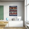 thumbnail image 5 of All Presidents of the united states Of America poster Up-To-Date NEW 2025 47th 2nd term chart LAMINATED Classroom school decoration learning history usa, 5 of 5