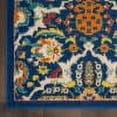 thumbnail image 5 of Nourison Allur Persian Navy Multicolor 5'3" x 7'3" Area Rug, (5x7), 5 of 9