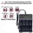 thumbnail image 3 of 18650 Battery Charger, Smart Universal Rechargeable Batteries Charger, 3 of 5