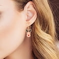thumbnail image 4 of Fiudx Juego de Pendientes Navideños con Diseño de Papá Noel, de Aleación, Ideal Como Regalo para Mujer, Ideal para Fiestas Navideñas. Incluye Un Juego., 4 of 4