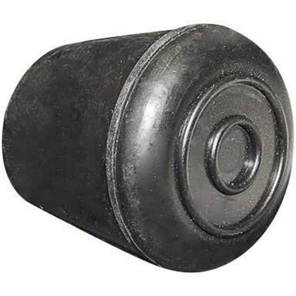 Richelieu America 239484 1.12 in. Rubber Leg Tip, Black