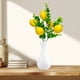 thumbnail image 4 of Decoración del hogar, decoración de habitaciones, decoración de paredes, rama de limón artificial, fruta de limón, flor artificial, planta verde, decoración del hogar, espuma artificial, limón artific, 4 of 6