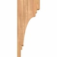 thumbnail image 3 of 5 1/2"W x 8"D x 20"H Pescadero Smooth Corbel, Western Red Cedar, 3 of 9
