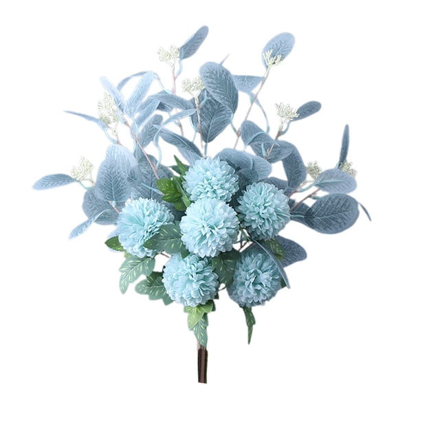 Simulation Flower Table Tennis Chrysanthemum Bouquet Home Decoration