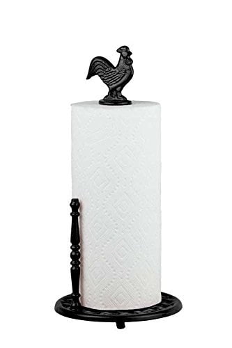 NEW CAST IRON BLACK KITCHEN//ROLL HOLDER