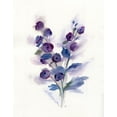 thumbnail image 2 of Nan 26x32 Gold Ornate Wood Framed with Double Matting Museum Art Print Titled - Pretty in Purple I, 2 of 4