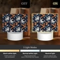 thumbnail image 3 of Fotbe Cute ghost in the flowers Pattern Acrylic Night Light Gift with 3 Color ModesTouch-Sensitive LED Lamp Perfect Gift for Mother's Day, Birthday, or Christmas, 3 of 9