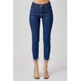 thumbnail image 5 of Risen Women's Embellished Mid Rise Crop Skinny Jeans, 5 of 7