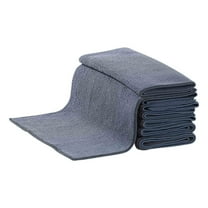 Foqnuq Microfiber Car Drying Towel, Super Absorbent Auto Drying Cloth, Lint-Free Suede Wash Towel, 11.8x11.8in for Car Detailing and Interior Cleaning