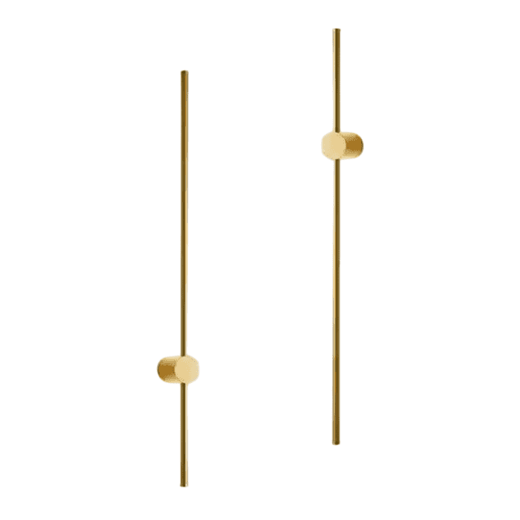 MIRODEMI Gold Minimalist Modern 31.5'' Long LED Wall Lamp