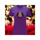 thumbnail image 1 of Playera Blusa Con estampado de Pinos De Navidad Merry Christmas Color Morado Talla Chica Marca Emil SaEs, 1 of 4