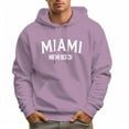 thumbnail image 6 of Men's 100% Cotton MIAMI Hoodie 330g Thick Pocket Hood, 6 of 16