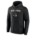 thumbnail image 2 of Men's Roquan Smith Black Baltimore Ravens Team Wordmark Player Name & Number Pullover Hoodie, 2 of 3