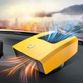 thumbnail image 2 of Home Improvement Portable Space Heater,24V Car Heater Heating Fan,180W,Yellow,Overheat Protection,Fast Heating,Ideal for Home/Dorm/Office/Kitchen, 2 of 5