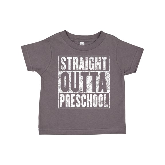 Inktastic Straight Outta Preschool Boys or Girls Toddler T-Shirt