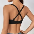 thumbnail image 4 of YUGYXL Women's Seamless Wireless T-Shirt Bras Full Coverage No Underwire Comfort Push Up Everyday Bra Black, 4 of 7