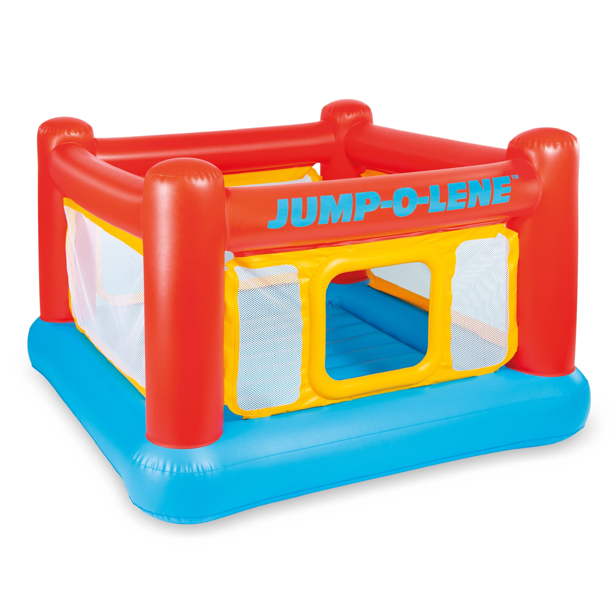 Intex Jump Intex Inflatable Jump-O-Lene Ball Pit Playhouse Bounce House, Open Box ...