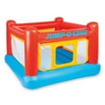 thumbnail image 1 of Intex Inflatable Jump-O-Lene Trampoline Bounce House with Crawl-Thru Door & Net, 1 of 12