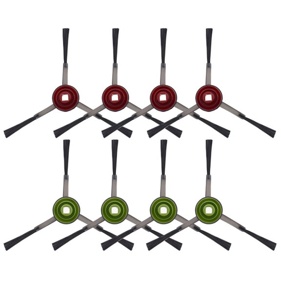 Neutop Side Brush Replacement Compatible with Ecovacs Deebot OZMO 920, 950, T5, T8, T8 AIVI, T9, N7, N8, N8 , N8 Pro Plus, X1 Omni, X1 Turbo, X1 Plus, T10 Plus, Robot Vacuums, 8/Pack.