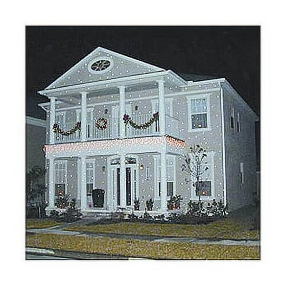 Magical White Falling Snow Christmas Light Flurries System