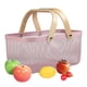 thumbnail image 4 of Cesta de almacenamiento BLESIY malla metálica contenedor de comida para exteriores rosado, 4 of 7