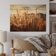 thumbnail image 2 of Designart "Beige Herbs landscape II" Landscapes Print on Natural Pine Wood, 2 of 5