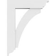 thumbnail image 3 of 3"W x 18"D x 24"H Standard Thorton Architectural Grade PVC Bracket with Traditional Ends, 3 of 11