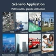 thumbnail image 3 of High-Quality Stainless Steel Mini Hose Clamp, Adjustable Size for Leak-Proof Security, Suitable for Various Pipes, 3 of 5