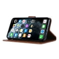 thumbnail image 3 of iPhone 11 Pro Max 6.5" Case Wallet, Allytech PU Leather Slim Lightweight Shockproof Cards Holder Full Protection Folio Flip Shell Anti-slip Hand Strap Covers for Apple iPhone 11 Pro Max,Coffee, 3 of 5