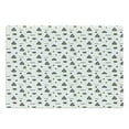 thumbnail image 1 of Tribal Cutting Board, Abstract Angled Curved Stripes with Dots Triangles Doodle Style Composition, Decorative Tempered Glass Cutting and Serving Board, Large Size, Yellow Black White, by Ambesonne, 1 of 1