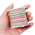 thumbnail image 3 of Nylon .8mm Chinese Knot Braided String Necklace Cord for Bracelet Beading Jewelry Making, can cut cord into any length according to your needs,, 3 of 7
