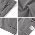 thumbnail image 5 of Dwelliawo Summer Casual Short Pants Drawstring Elastic Waist Summer Quick Dry Shorts Big and Tall Hiking Outdoor Cargo Shorts Pants with Pockets Gray XL, 5 of 5