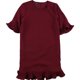thumbnail image 1 of Alfani Vestido plisado con volantes para mujer, Púrpura, 4, 1 of 1