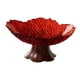 thumbnail image 5 of Frutero con pedestal, frutero con pie, expositor decorativo, elegante rojo, 5 of 9