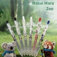 12PcsAn1ma1Print Gel Pen Quick Drying Retractable Gel Pen 0.5MM Fine ...