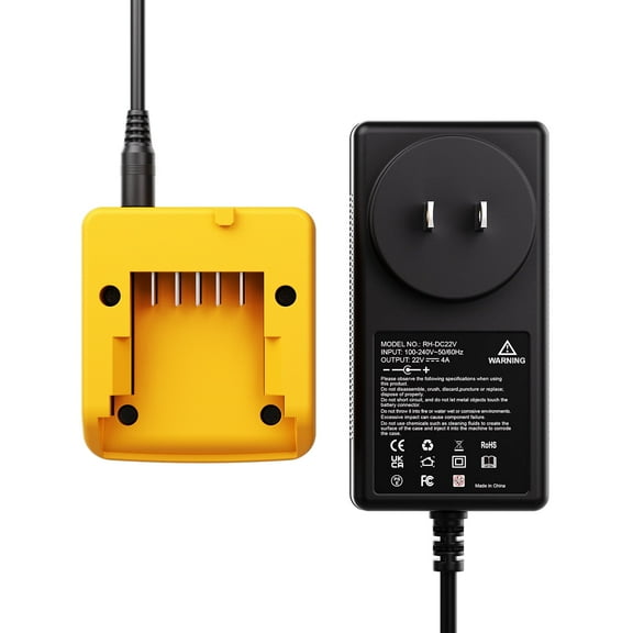 Dinosoo DCB112 for Dewalt Battery Charger Replacement for Dewalt 18V&20V Lithium-Ion Battery DCB200 DCB182 DCB184 DCB205 DCB102 DCB107 DCB112 DCB115